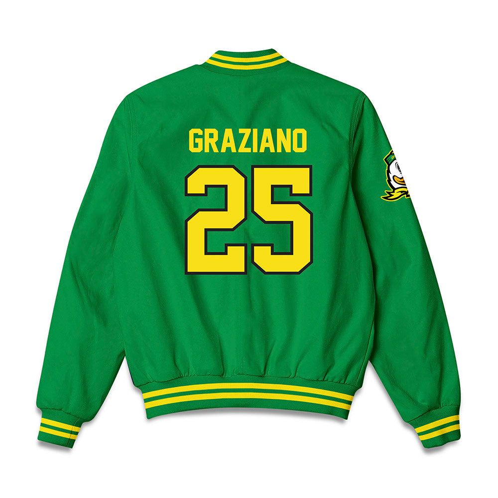 Oregon - NCAA Football : Rocco Graziano - Bomber Jacket-1