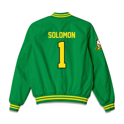 Oregon - NCAA Women's Soccer : Anna Solomon - Bomber Jacket-1