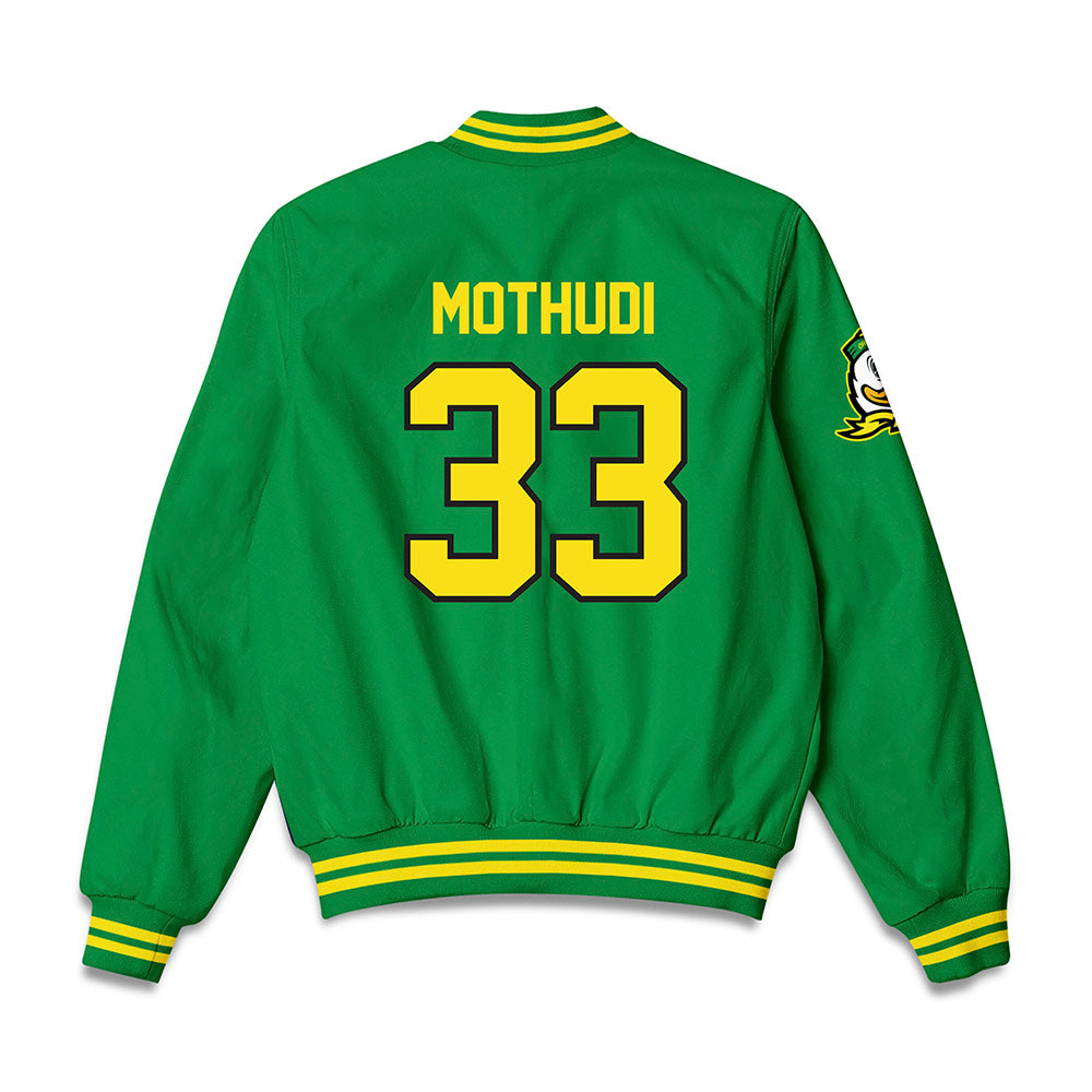 Oregon - NCAA Football : Kamar Mothudi - Bomber Jacket-1