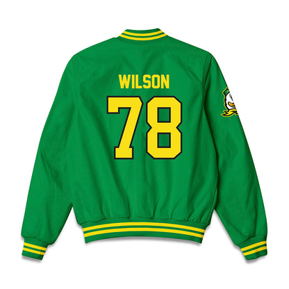 Oregon - NCAA Football : Gernorris Wilson - Bomber Jacket-1