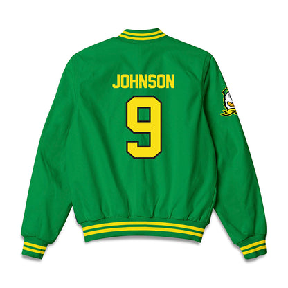 Oregon - NCAA Football : Jamari Johnson - Bomber Jacket-1