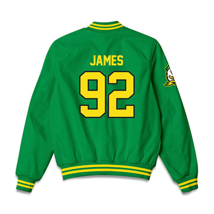 Oregon - NCAA Football : Ross James - Bomber Jacket-1