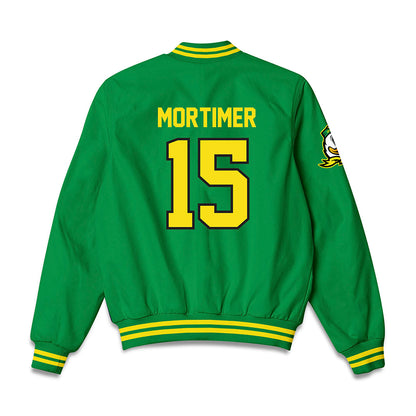 Oregon - NCAA Acrobatics & Tumbling : Brynn Mortimer - Bomber Jacket-1