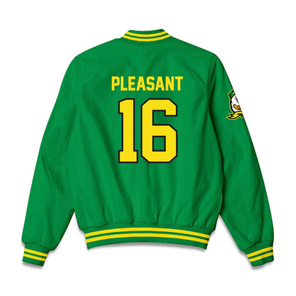 Oregon - NCAA Football : Rodrick Pleasant - Bomber Jacket-1