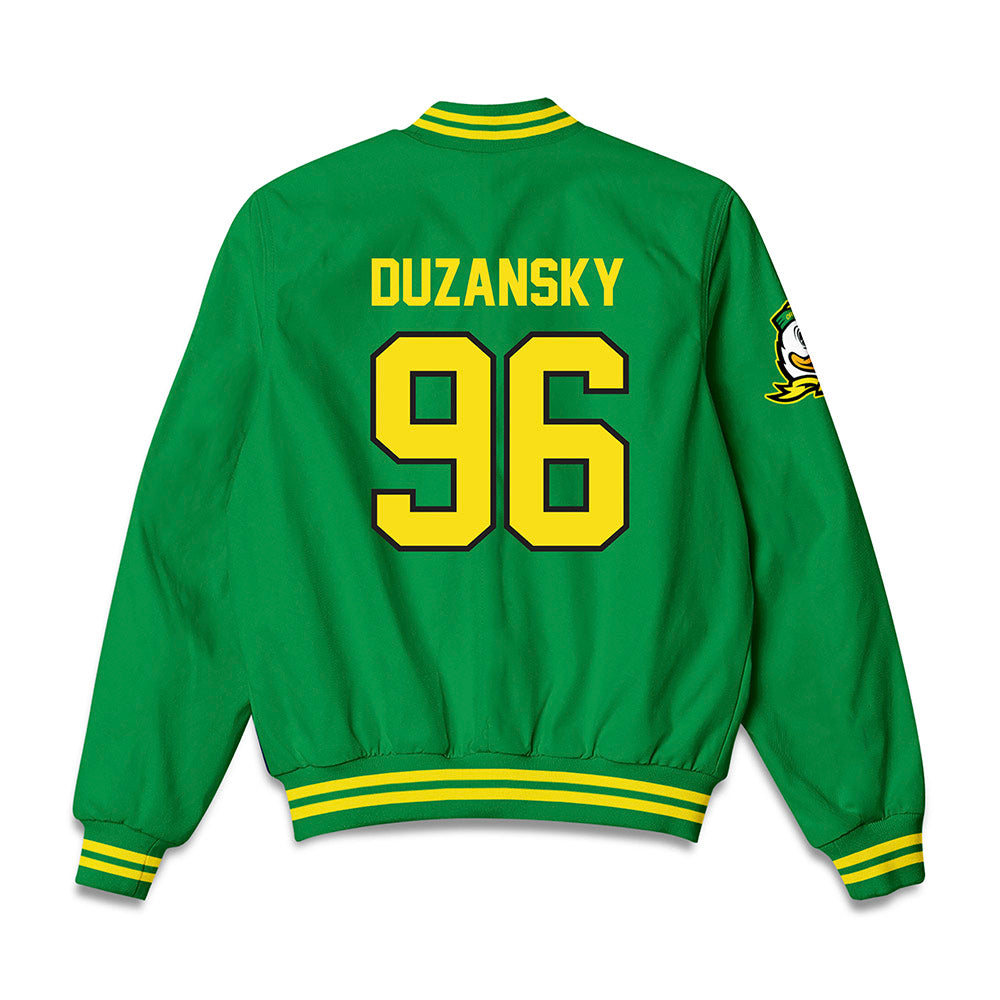 Oregon - NCAA Football : Nick Duzansky - Bomber Jacket-1