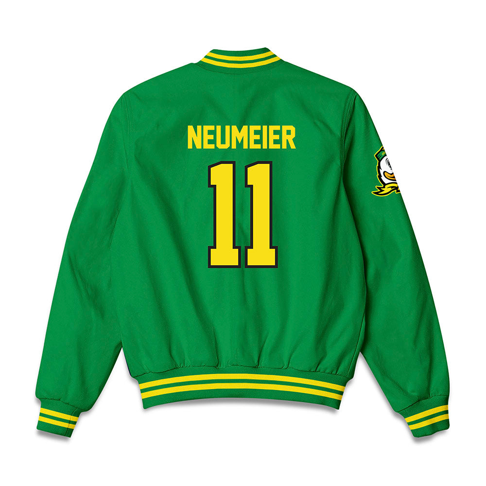 Oregon - NCAA Women's Soccer : Samantha Neumeier - Bomber Jacket-1