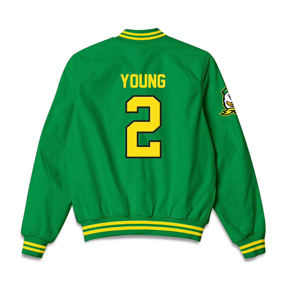 Oregon - NCAA Women's Soccer : Jasmine Young - Bomber Jacket-1