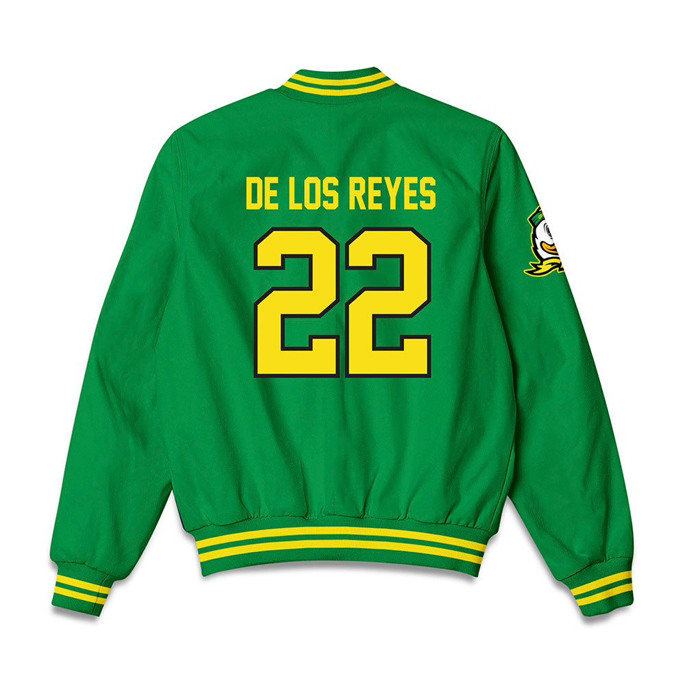 Oregon - NCAA Women's Volleyball : Maya De Los Reyes - Bomber Jacket-1