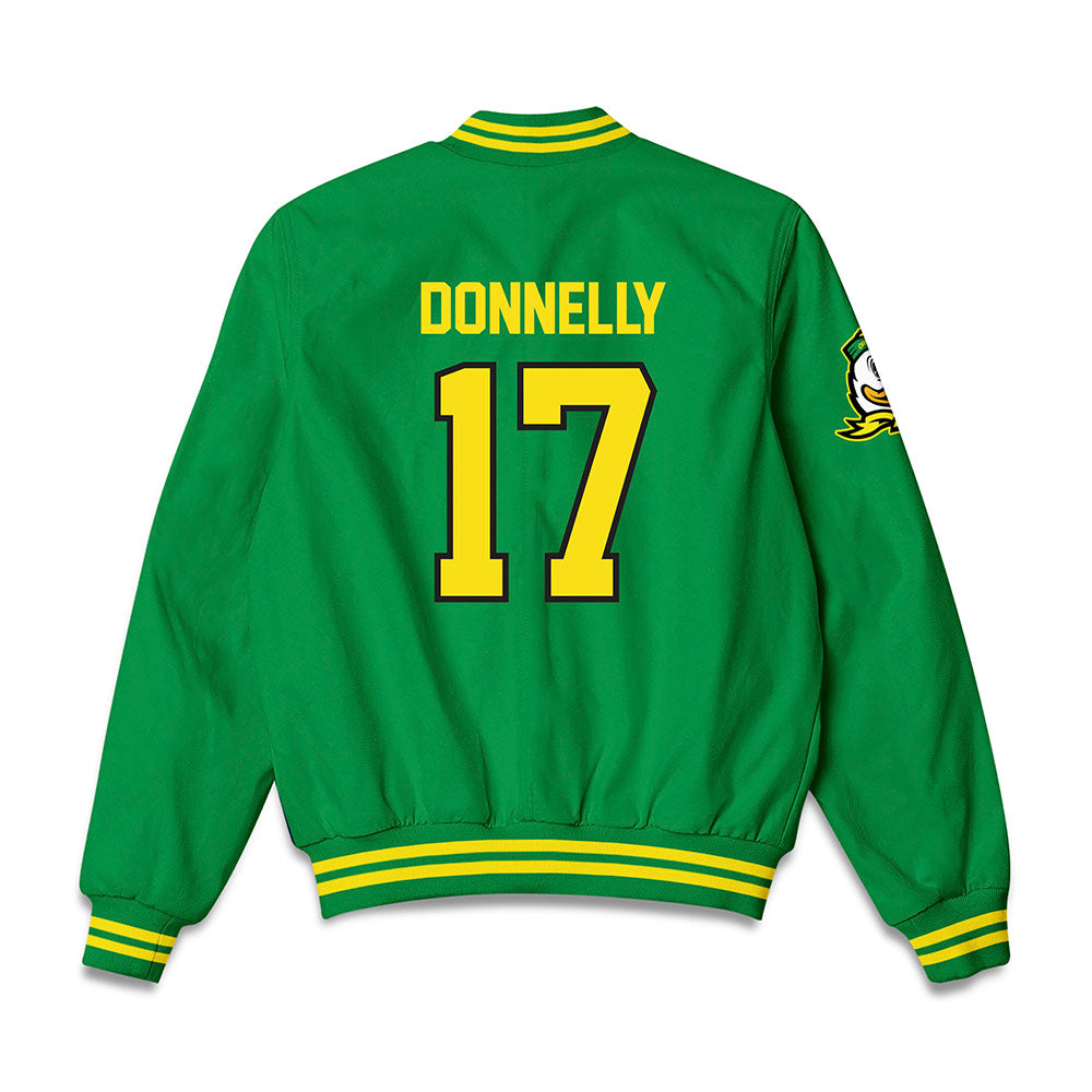 Oregon - NCAA Women's Lacrosse : Bridget Donnelly - Bomber Jacket-1