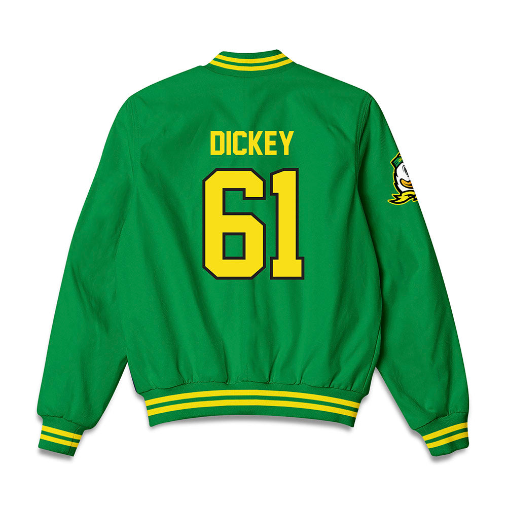 Oregon - NCAA Football : JaJuan Dickey - Bomber Jacket-1