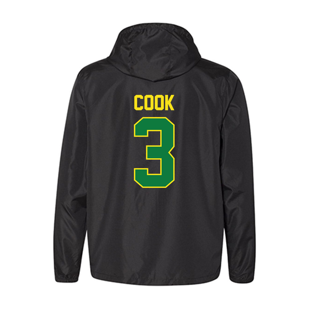 Oregon - NCAA Baseball : Elijah Cook - Windbreaker-1