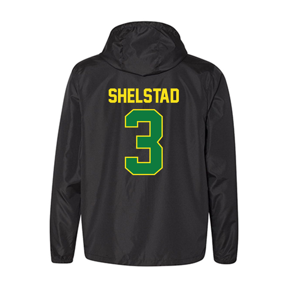 Oregon - NCAA Men's Basketball : Jackson Shelstad - Windbreaker-1