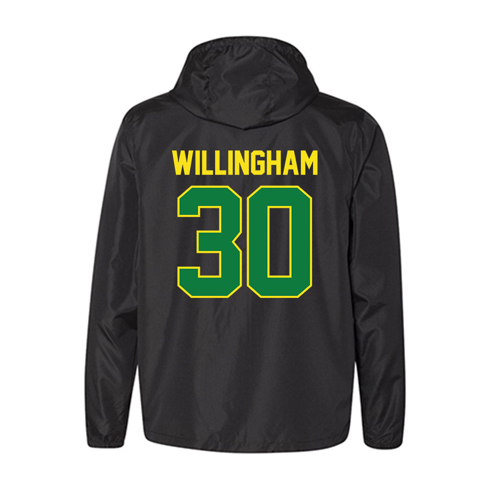 Oregon - NCAA Acrobatics & Tumbling : Morgan Willingham - Windbreaker-1