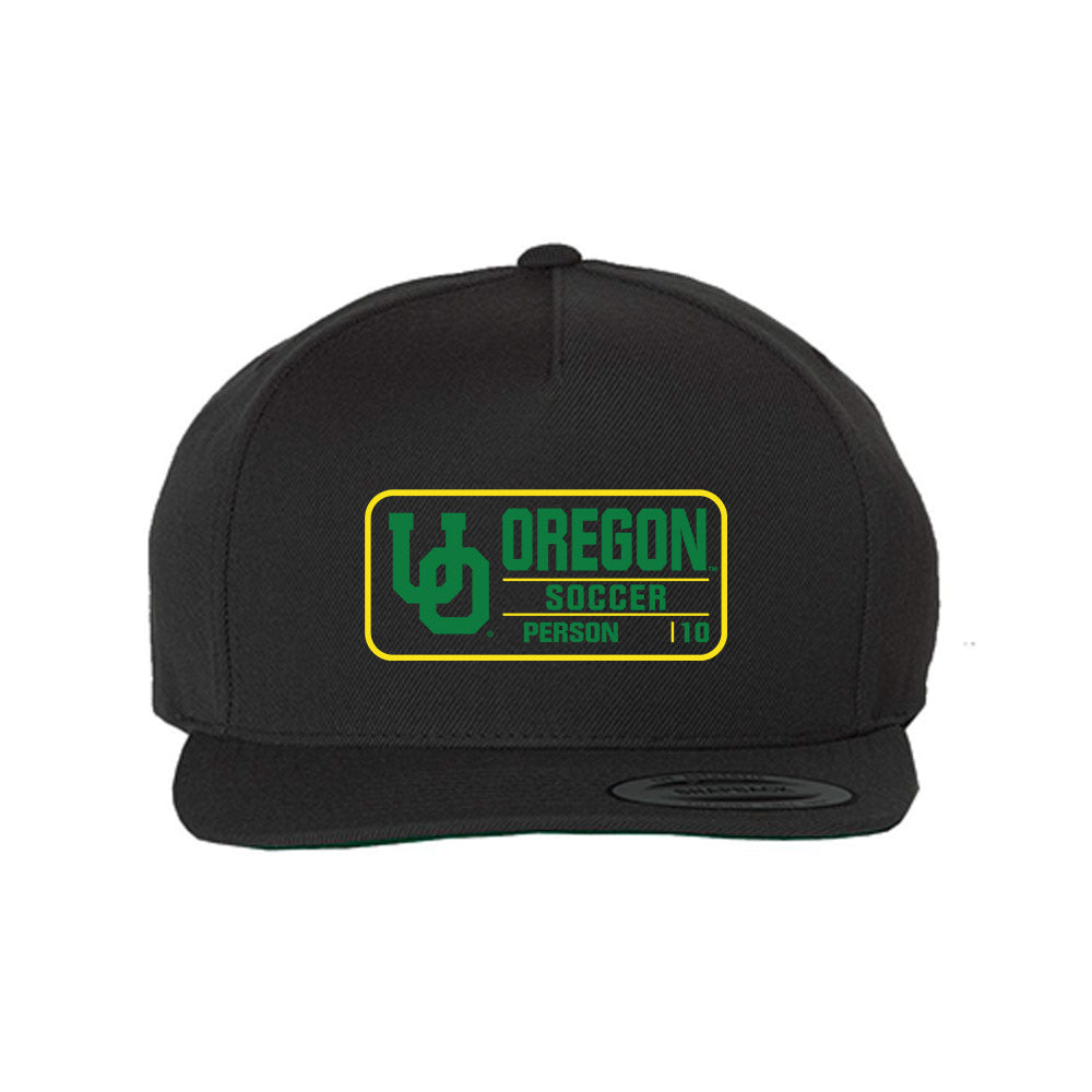 Oregon - NCAA Women's Soccer : Taylor Person - Snapback Hat