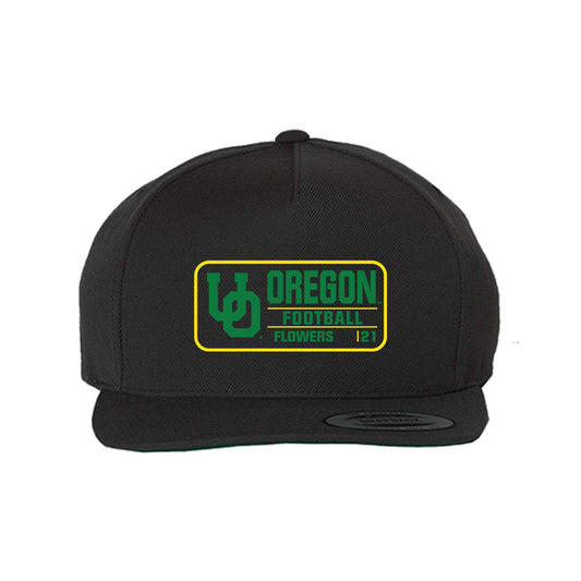 Oregon - NCAA Football : Aaron Flowers - Snapback Hat
