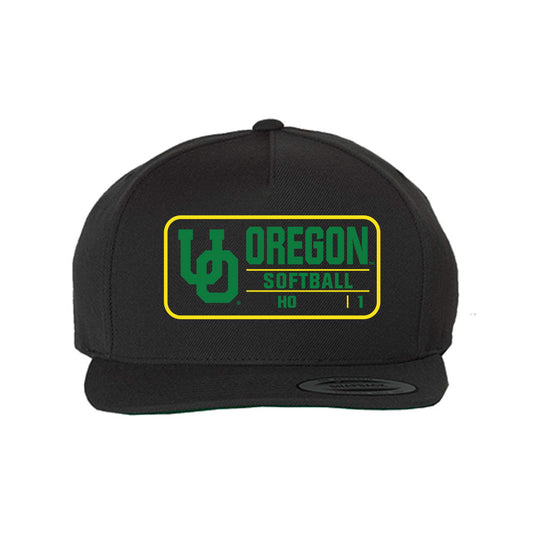 Oregon - NCAA Softball : Taryn Ho - Snapback Hat-0