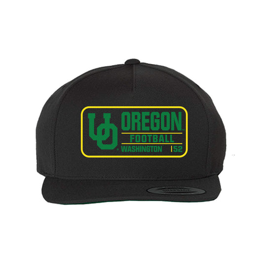Oregon - NCAA Football : A'Mauri Washington - Snapback Hat-0
