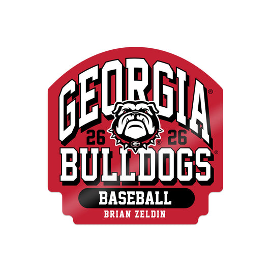 Georgia - NCAA Baseball : Brian Zeldin - Sticker