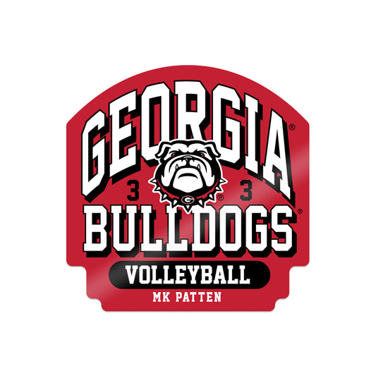 Georgia - NCAA Women's Volleyball : MK Patten - Sticker