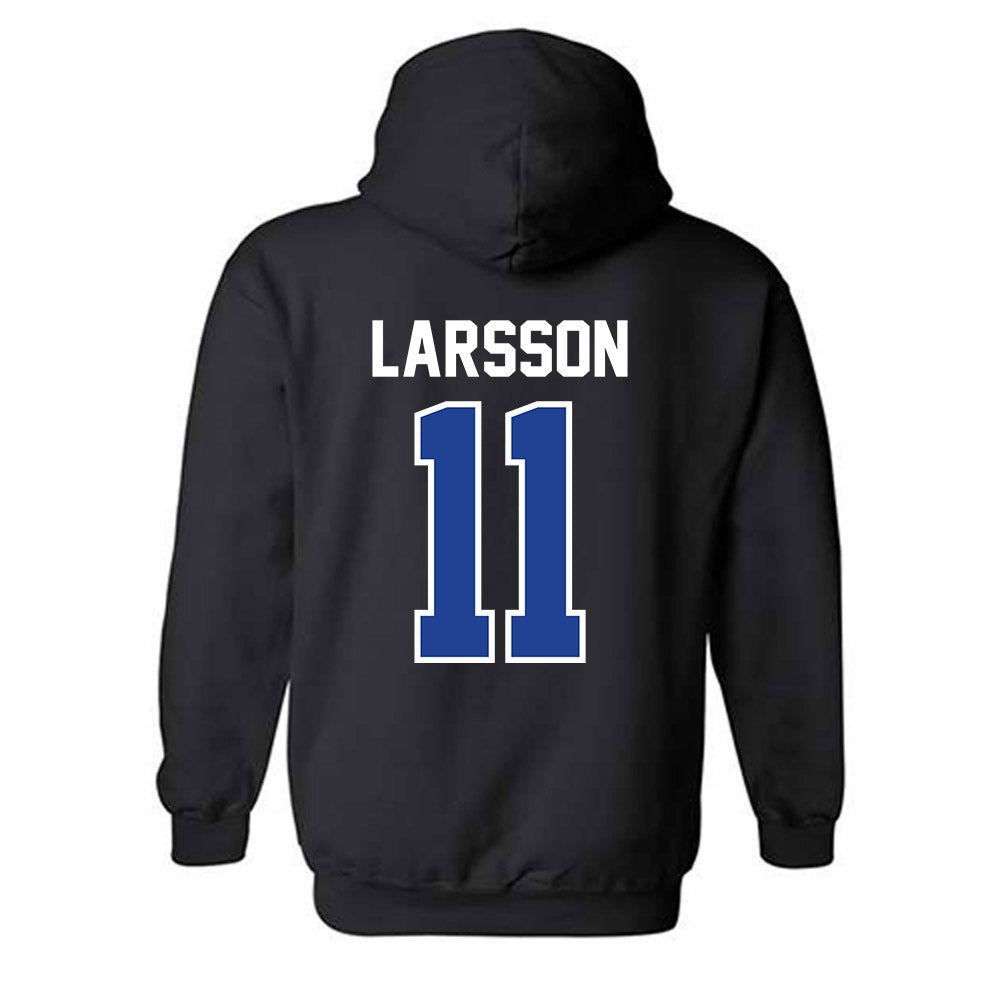 Kentucky - NCAA Men's Soccer : Kevin Larsson - Classic Shersey Hooded Sweatshirt-1