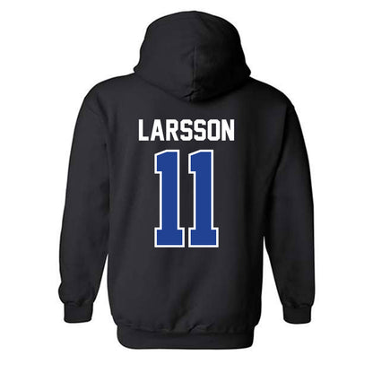 Kentucky - NCAA Men's Soccer : Kevin Larsson - Classic Shersey Hooded Sweatshirt-1