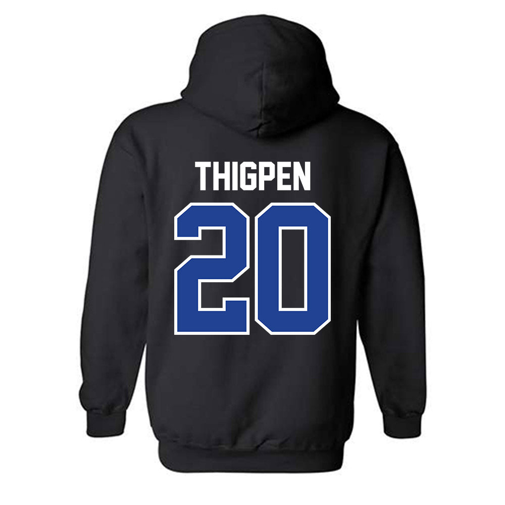 Kentucky - NCAA Women's Volleyball : Asia Thigpen - Classic Shersey Hooded Sweatshirt-1