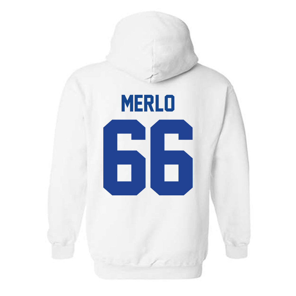 Kentucky - NCAA Football : Tino Merlo - Classic Shersey Hooded Sweatshirt-1