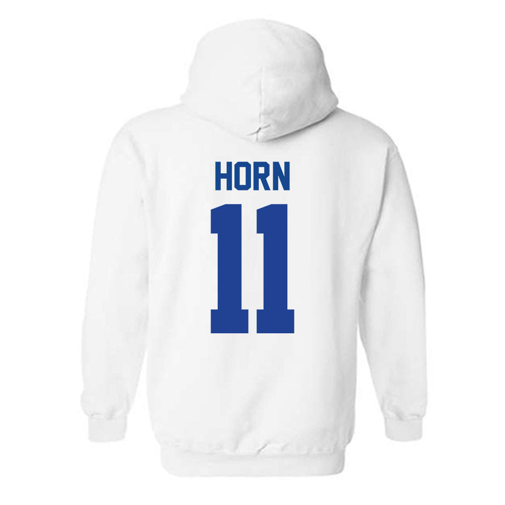 Kentucky - NCAA Men's Basketball : Walker Horn - Classic Shersey Hooded Sweatshirt-1