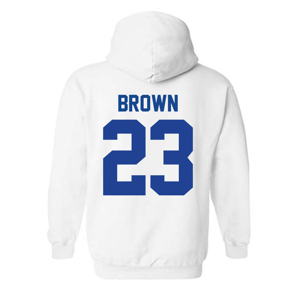 Kentucky - NCAA Baseball : Hudson Brown - Classic Shersey Hooded Sweatshirt-1