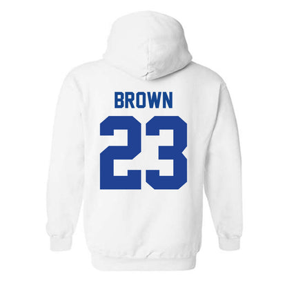 Kentucky - NCAA Baseball : Hudson Brown - Classic Shersey Hooded Sweatshirt-1