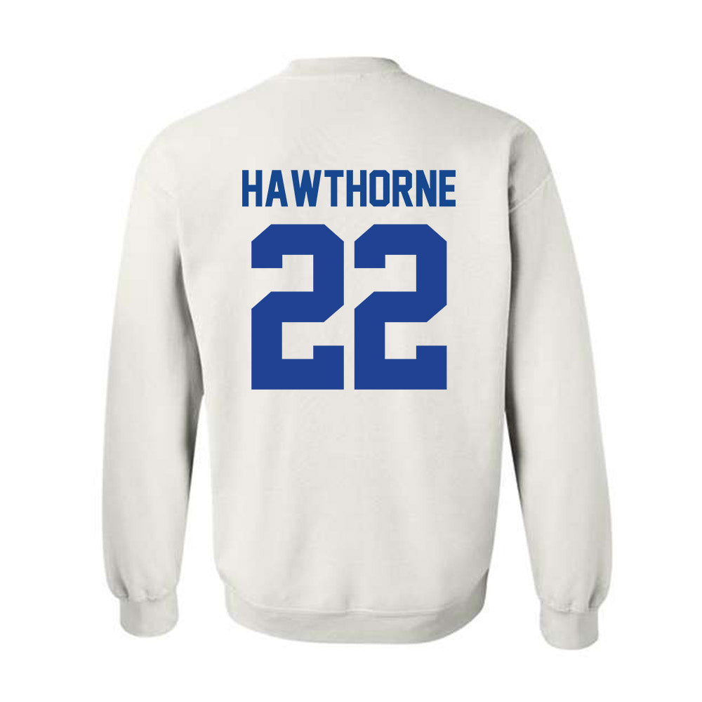 Kentucky - NCAA Men's Basketball : Braydon Hawthorne - Classic Shersey Crewneck Sweatshirt-1