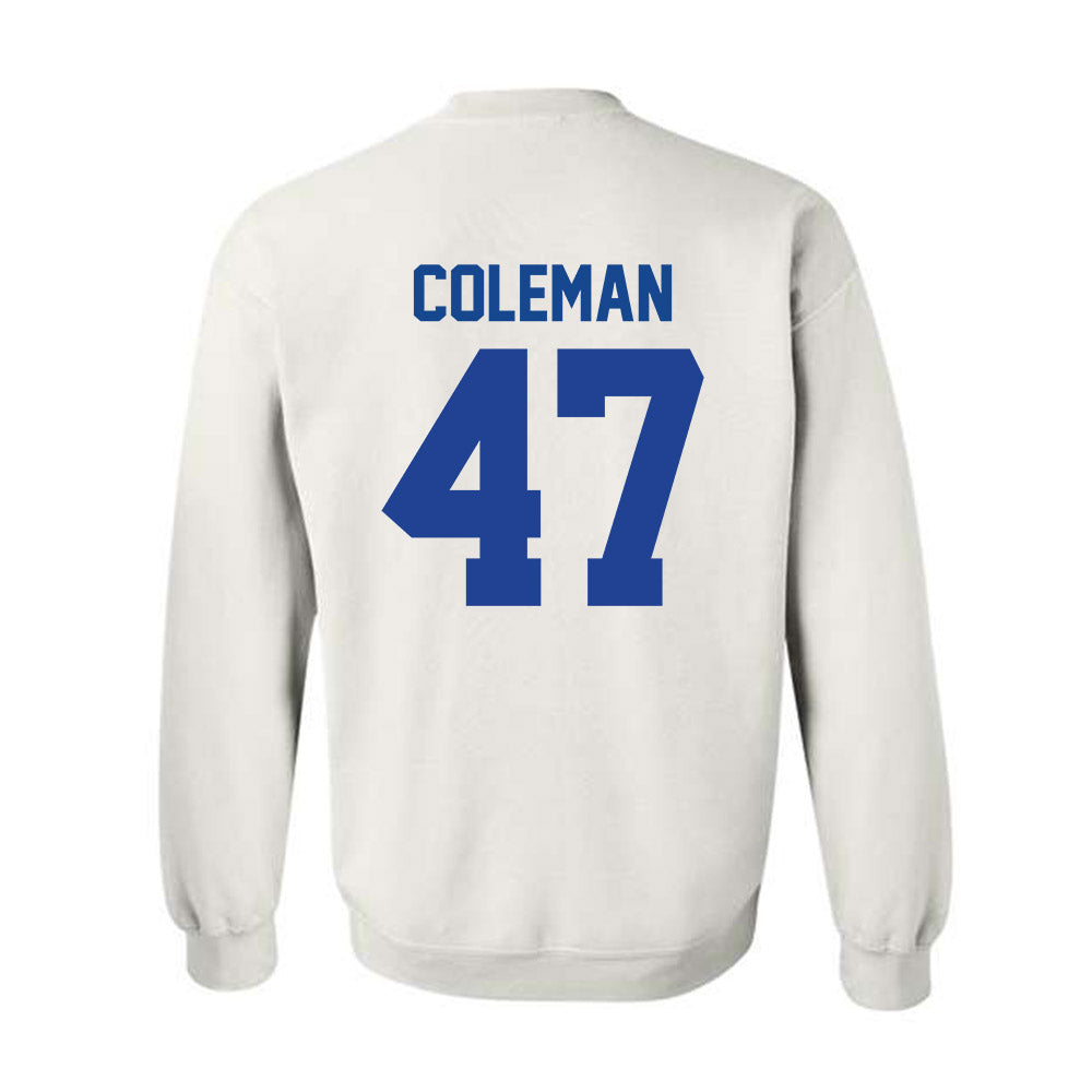 Kentucky - NCAA Baseball : William Coleman - Classic Shersey Crewneck Sweatshirt-1