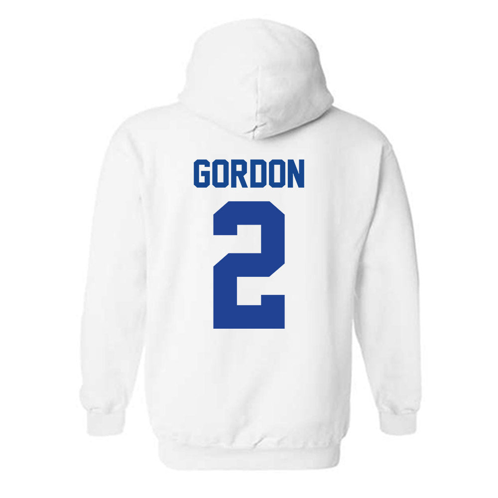 Kentucky - NCAA Men's Soccer : Joshua Gordon - Classic Shersey Hooded Sweatshirt-1