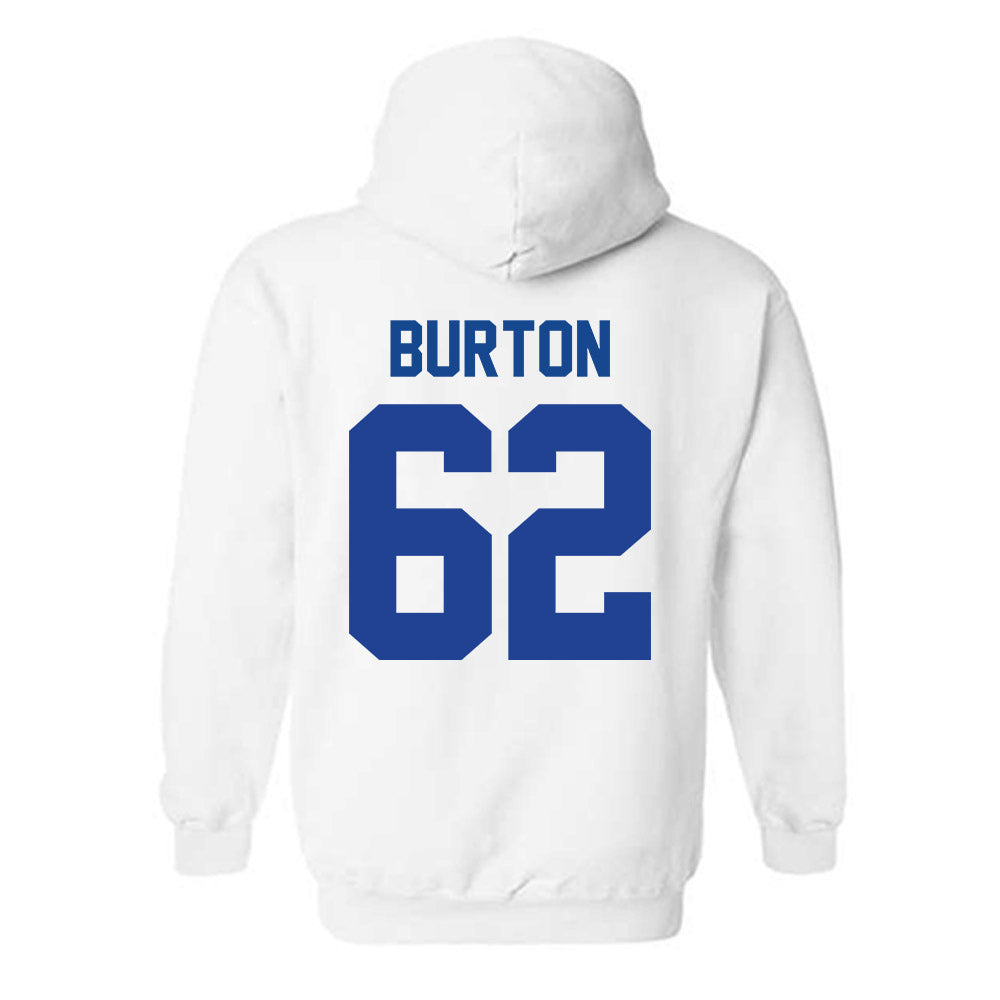 Kentucky - NCAA Football : Jager Burton - Classic Shersey Hooded Sweatshirt-1