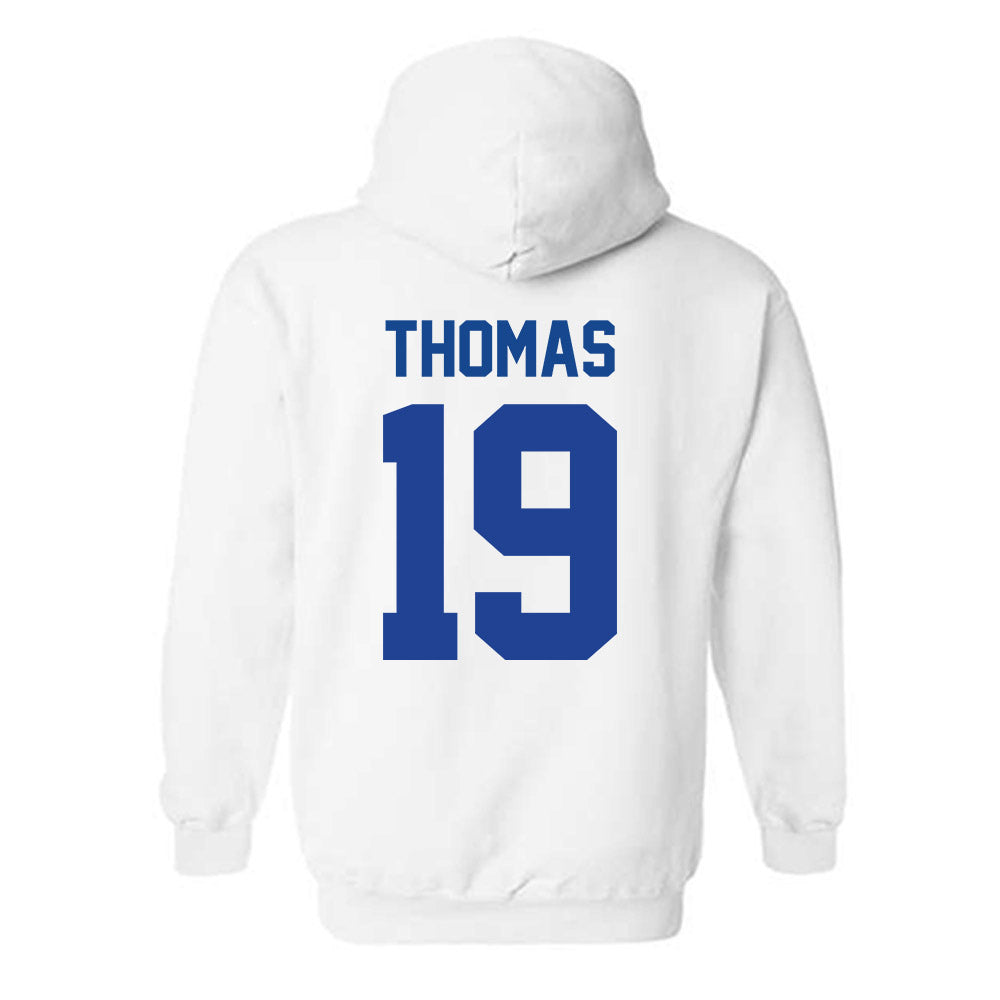 Kentucky - NCAA Football : Kevis Thomas - Classic Shersey Hooded Sweatshirt-1