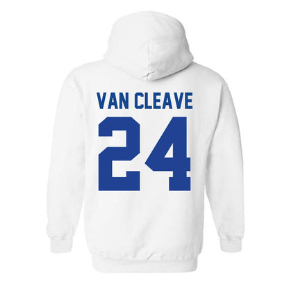 Kentucky - NCAA Baseball : Braxton Van Cleave - Classic Shersey Hooded Sweatshirt-1