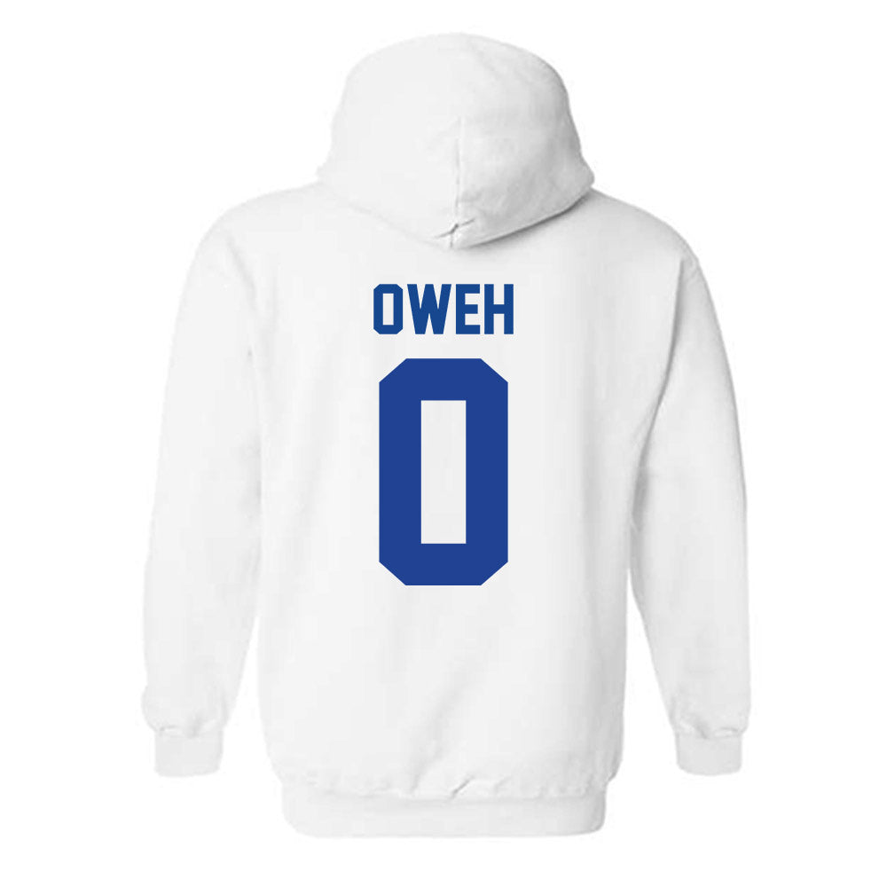 Kentucky - NCAA Men's Basketball : Otega Oweh - Classic Shersey Hooded Sweatshirt-1