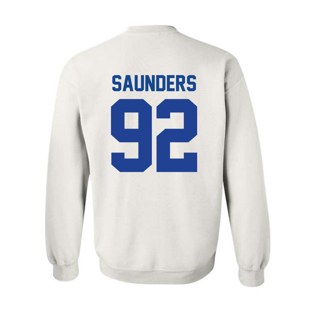 Kentucky - NCAA Football : Kahlil Saunders - Classic Shersey Crewneck Sweatshirt-1