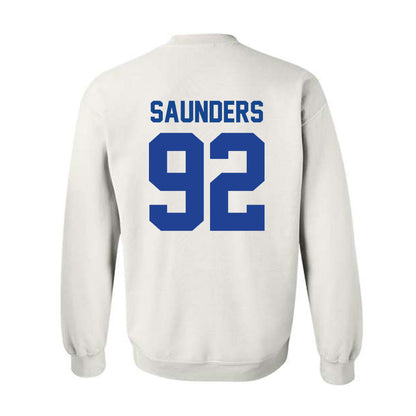 Kentucky - NCAA Football : Kahlil Saunders - Classic Shersey Crewneck Sweatshirt-1
