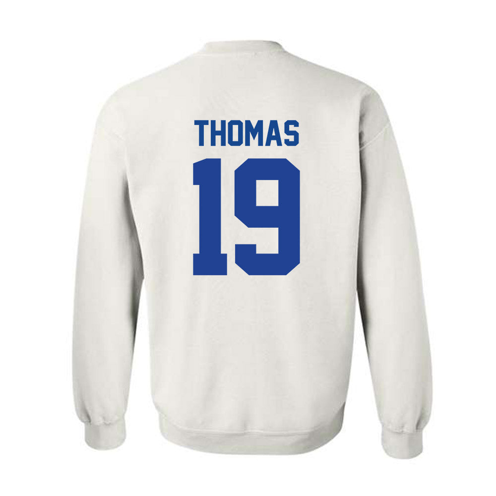 Kentucky - NCAA Football : Kevis Thomas - Classic Shersey Crewneck Sweatshirt-1