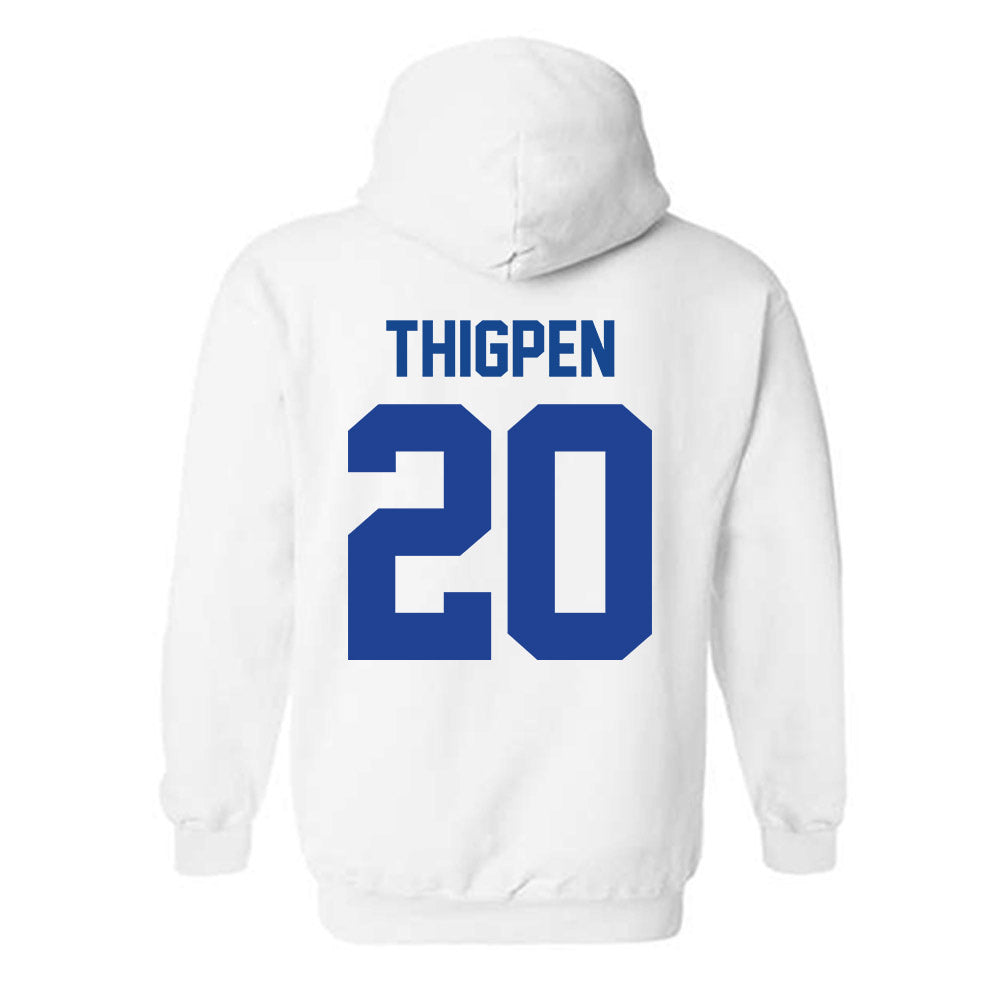 Kentucky - NCAA Women's Volleyball : Asia Thigpen - Classic Shersey Hooded Sweatshirt-1