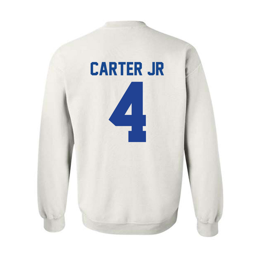 Kentucky - NCAA Football : Martels Carter Jr - Classic Shersey Crewneck Sweatshirt-1