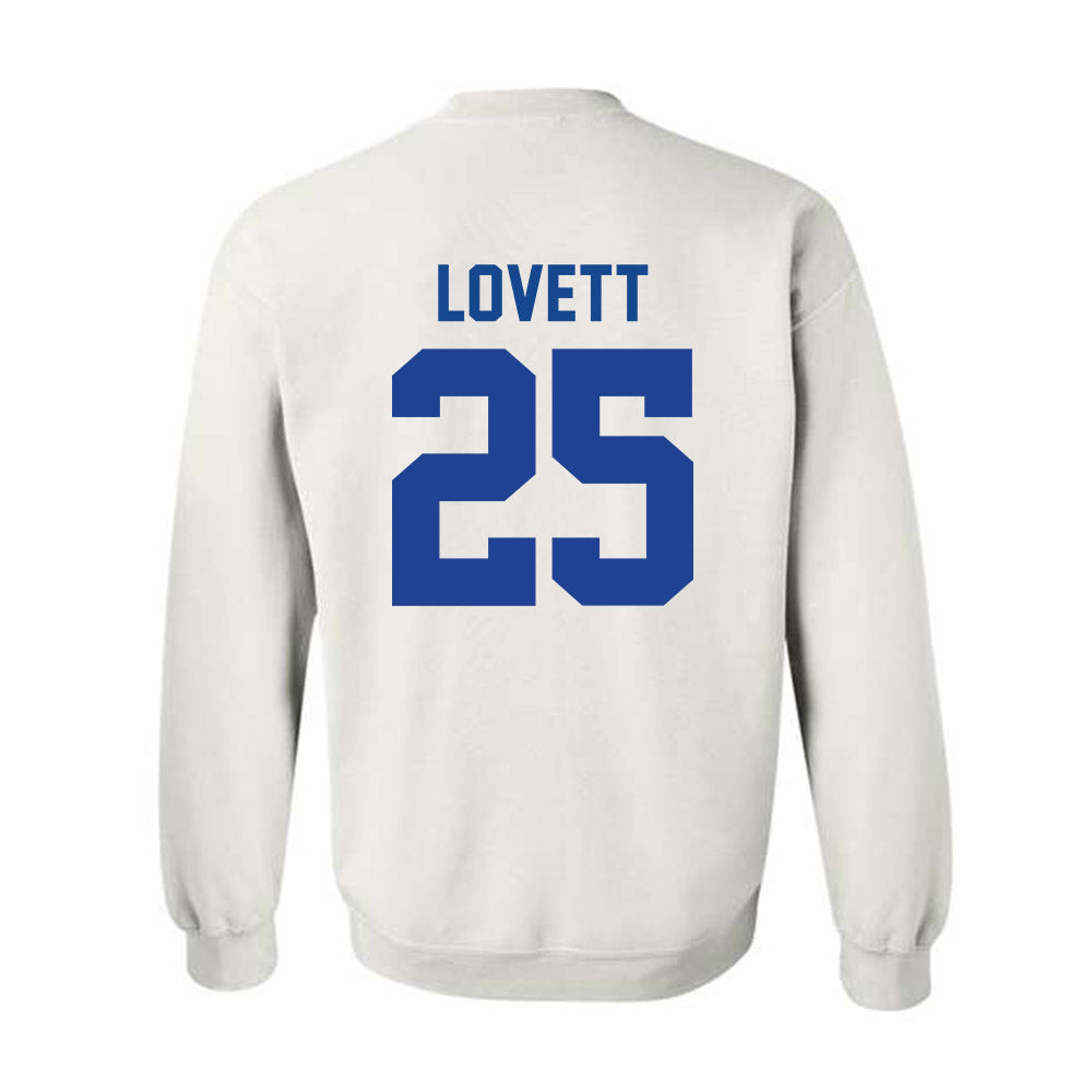 Kentucky - NCAA Football : Jordan Lovett - Classic Shersey Crewneck Sweatshirt-1
