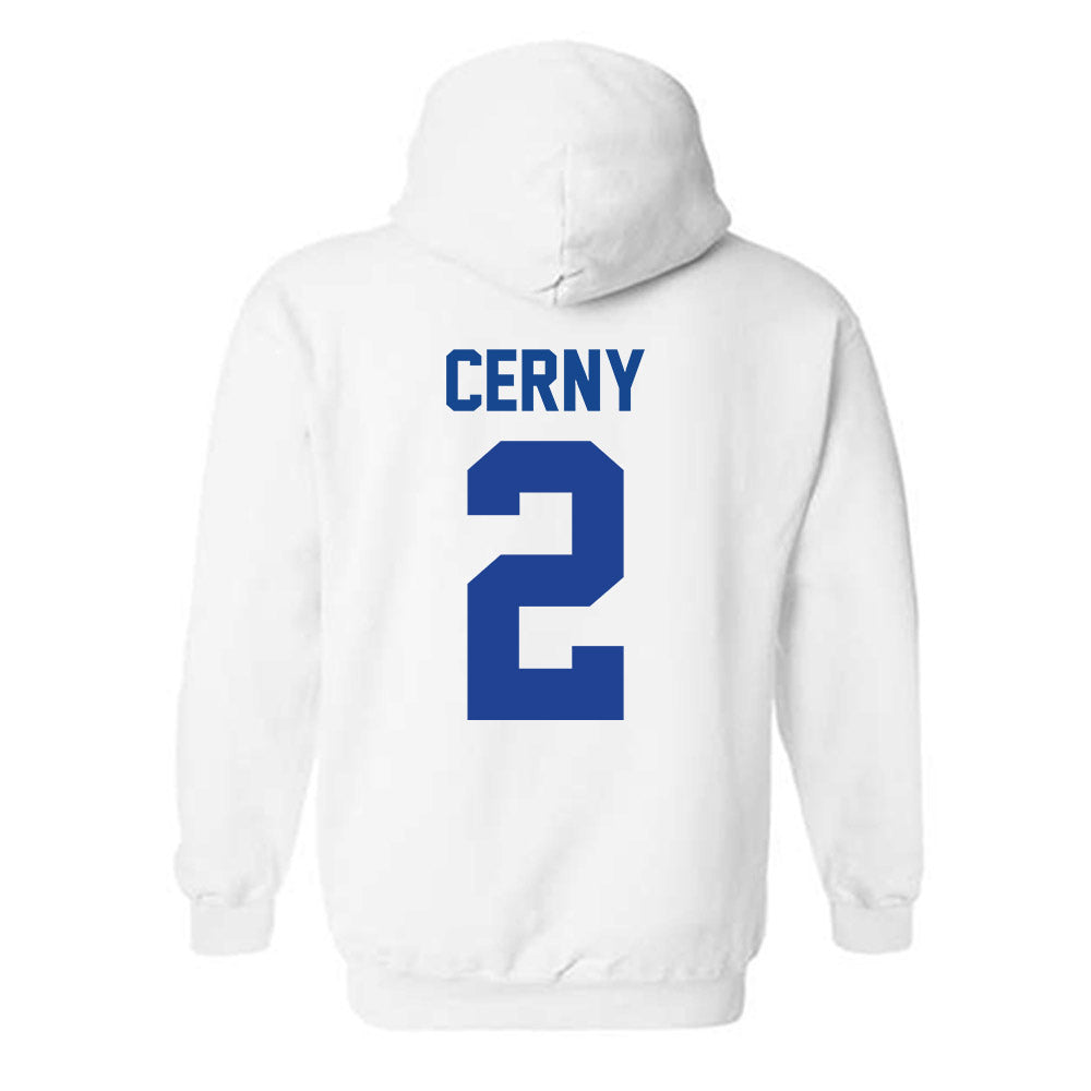 Kentucky - NCAA Baseball : Tyler Cerny - Classic Shersey Hooded Sweatshirt-1