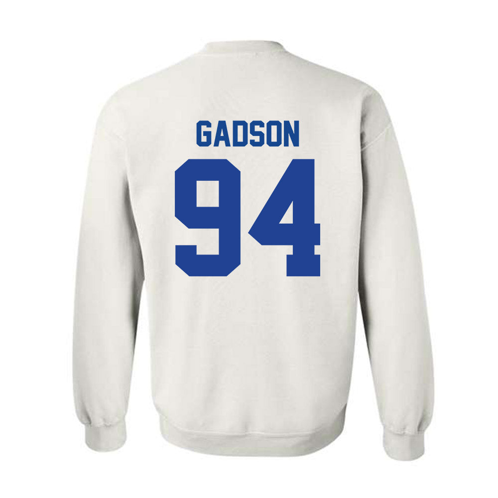 Kentucky - NCAA Football : Tavion Gadson - Classic Shersey Crewneck Sweatshirt-1