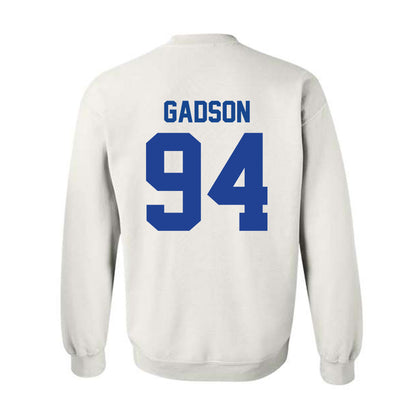 Kentucky - NCAA Football : Tavion Gadson - Classic Shersey Crewneck Sweatshirt-1