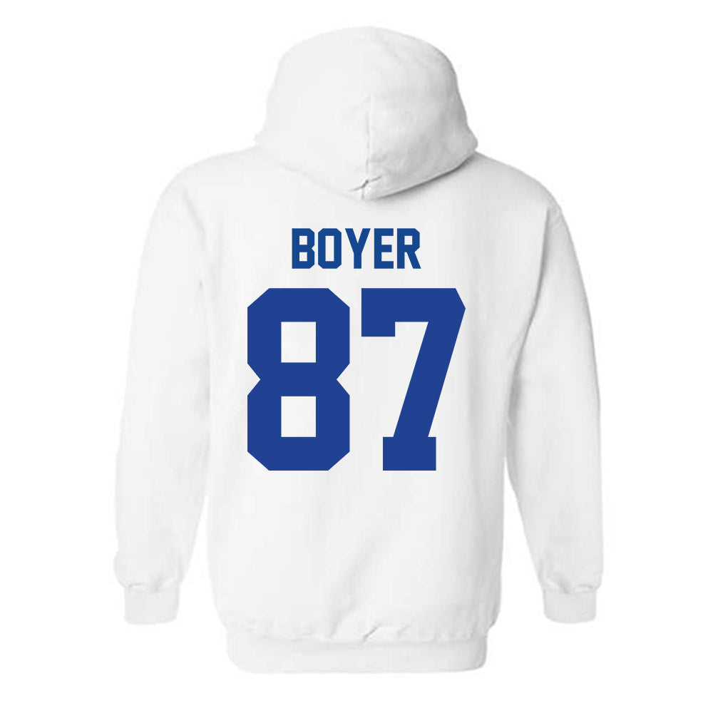 Kentucky - NCAA Football : Henry Boyer - Classic Shersey Hooded Sweatshirt-1