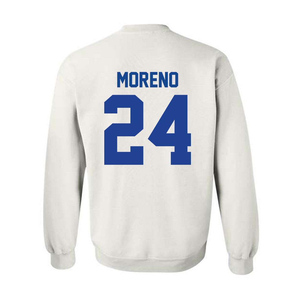Kentucky - NCAA Men's Basketball : Malachi Moreno - Classic Shersey Crewneck Sweatshirt-1