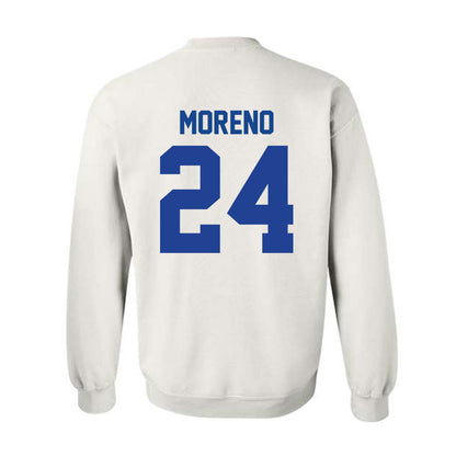 Kentucky - NCAA Men's Basketball : Malachi Moreno - Classic Shersey Crewneck Sweatshirt-1