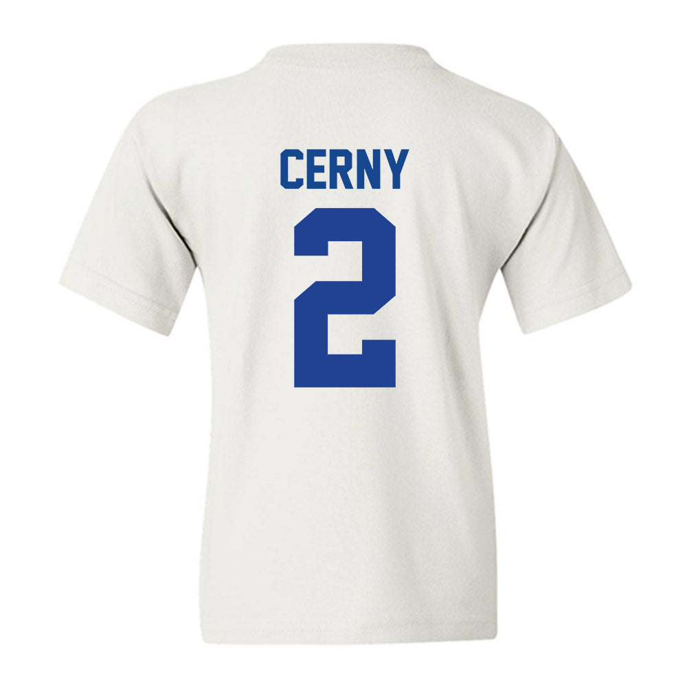 Kentucky - NCAA Baseball : Tyler Cerny - Classic Shersey Youth T-Shirt-1